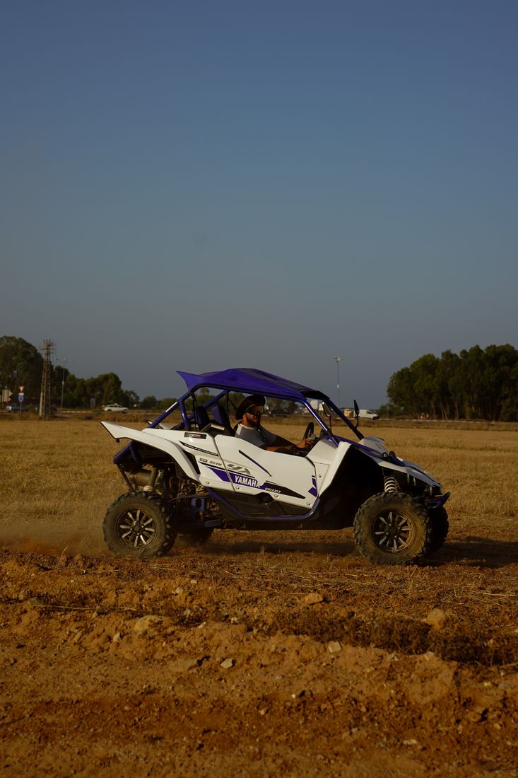 Buggy en pleine course