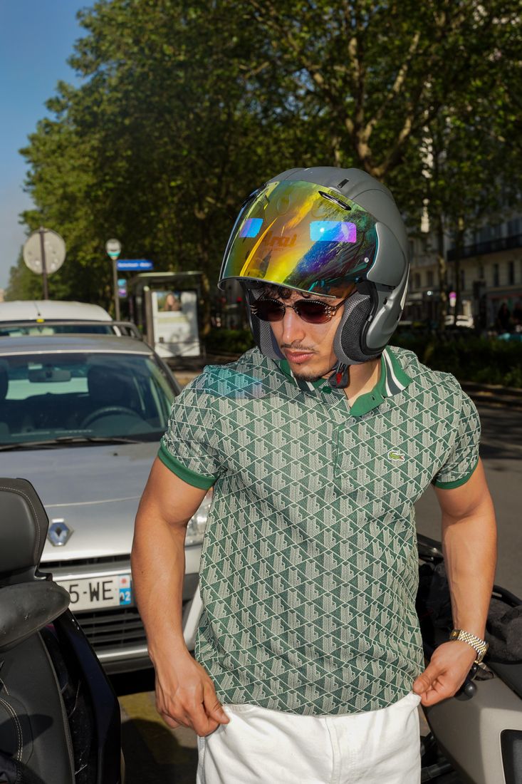 Portrait au casque, Paris